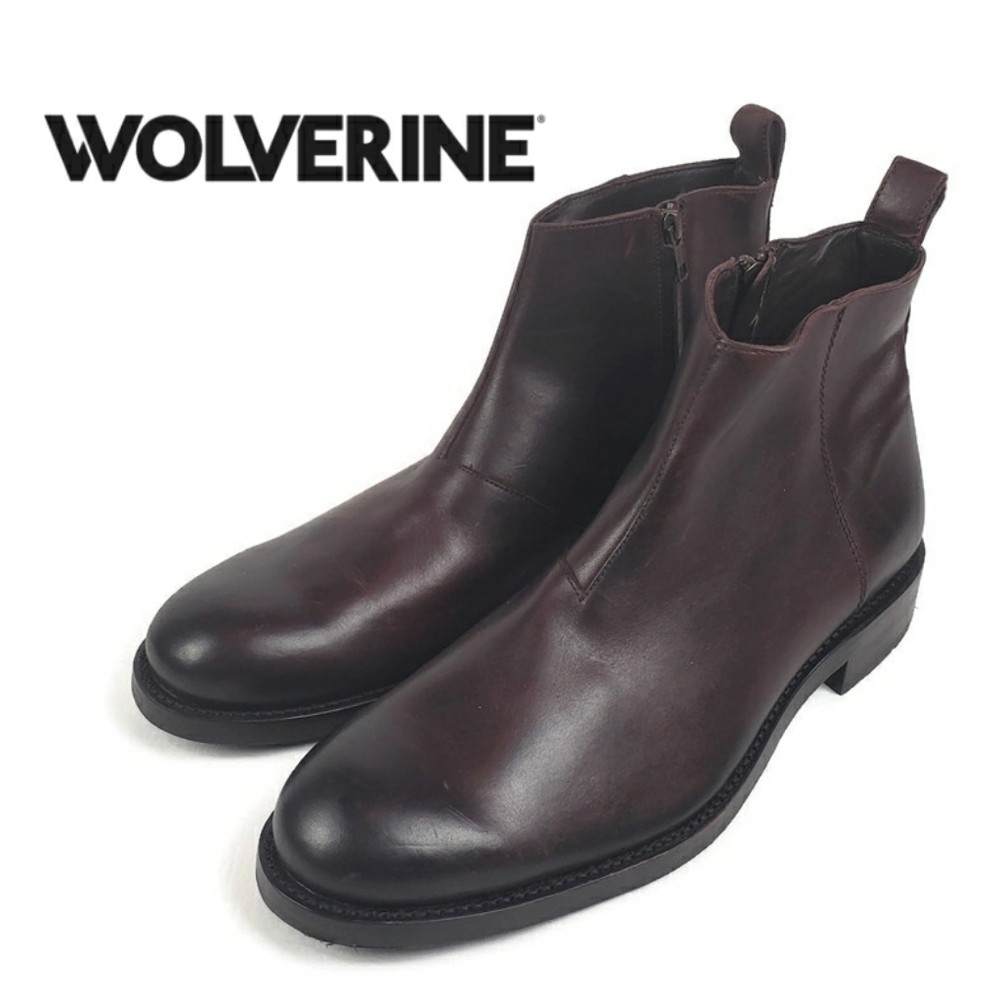 Wolverine Montague 1000 Mile Zip Leather Boots 12